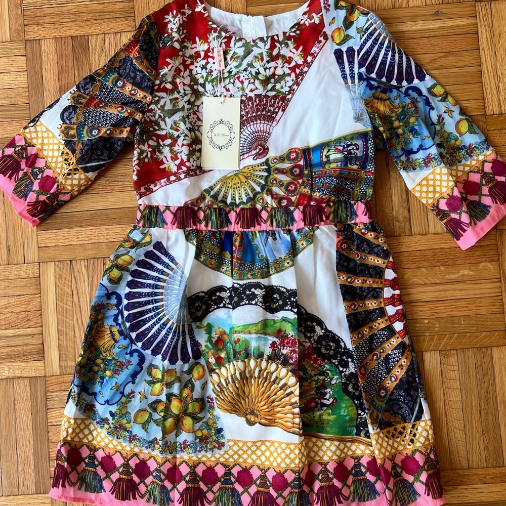NWT girl’s cotton dress 10A